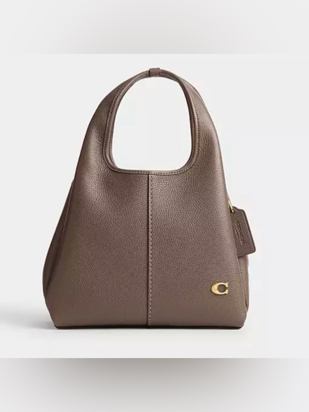 Coach Lana Shoulder Bag 23 in Brass Dark Stone Color - Picture 9 of 14